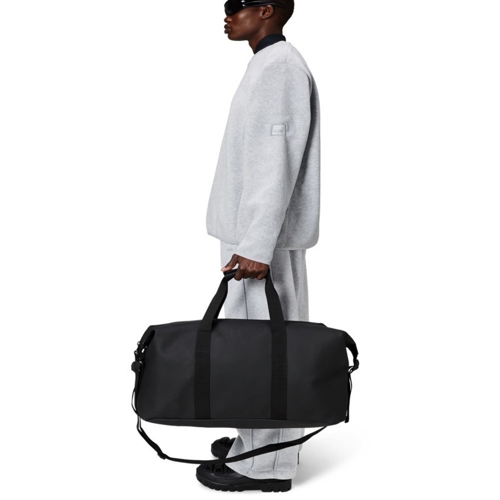 Rains Weekend Bag M3‎ Black Waterproof Duffle Travel Gym Bag 14281 NEW